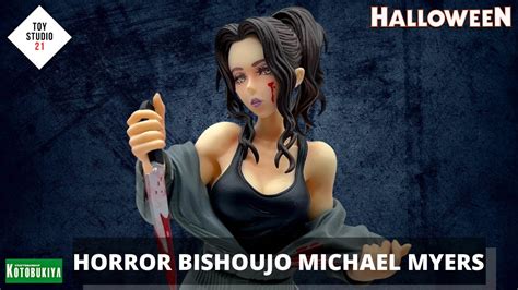 KOTOBUKIYA Horror Bishoujo Halloween Michael Myers 4K 60fps