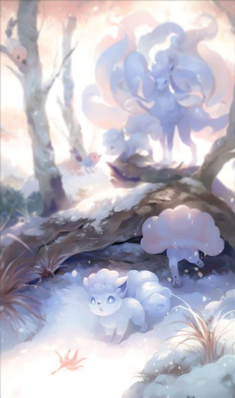 Two Sheep Are Standing In The Snow By Some Trees