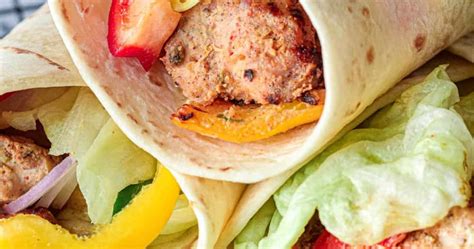 Air Fryer Chicken Tikka Wrap Punchfork