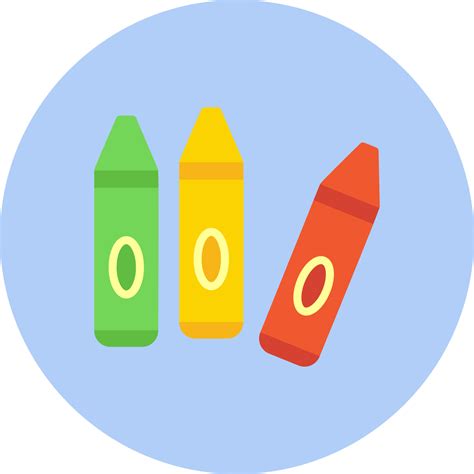 Crayon Vector Icon 16509034 Vector Art At Vecteezy