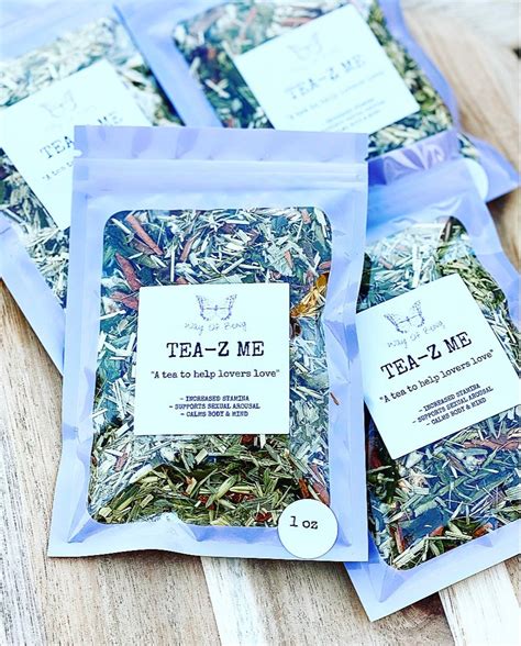 Herbal Loose Leaf Tea Sexual Stimulant Tea Tea For Love Etsy