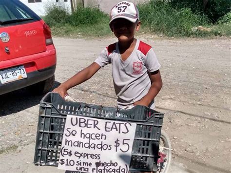 Niño Se Ofrece A Hacer Los Mandados Por 5 Pesos Quiere Comprar Una Bici Nueva