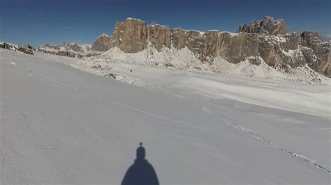 Passo Giau Monte Mondeval Tiefschnee Youtube