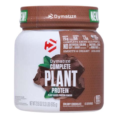 Dymatize 25g Complete Plant Protein Powder Creamy Chocolate Shop