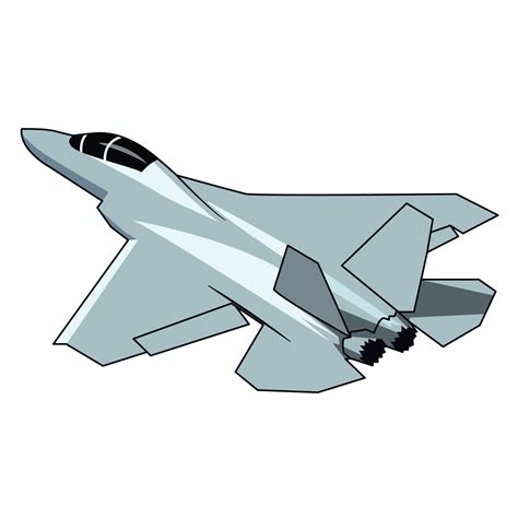 japan stealth jet fighter vector design 20301983 Vector Art at Vecteezy