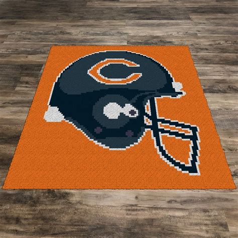 Chicago Bears Helmet Chicago Bears Helmet Chicago Bears C2c Crochet