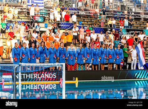 Budapest Ungarn Juni 28 Team Der Niederlande L R Sarah Buis