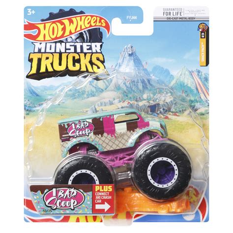 HHG Машинка металлическая игрушка Hot Wheels Monster Trucks Монстр трак коллекционная модель