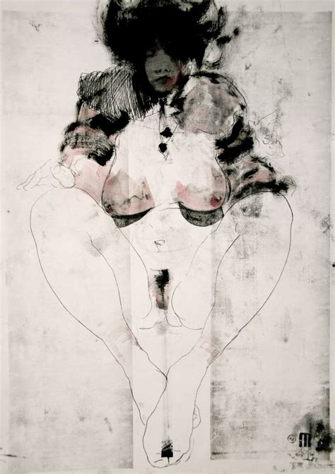 NUDE No 3585 100 X 70 Cm Drawing By Michael Lentz Saatchi Art