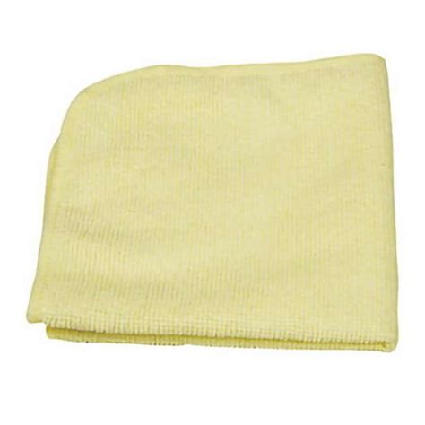 Microfiber Terry Towel 12 X12 Yellow 12 PK