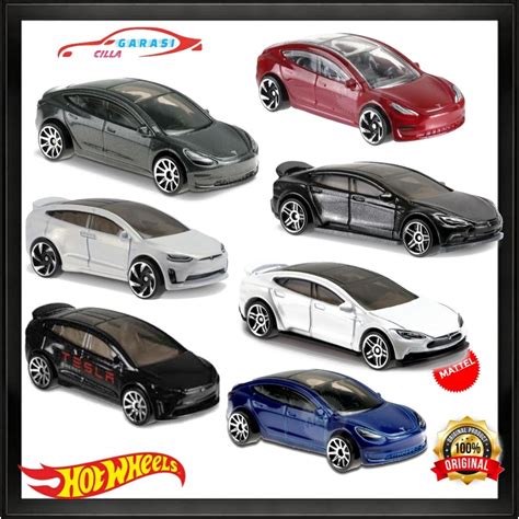 Jual Hotwheels Hot Wheels Tesla Model S Model X Model 3 Hot Wheels Shopee Indonesia