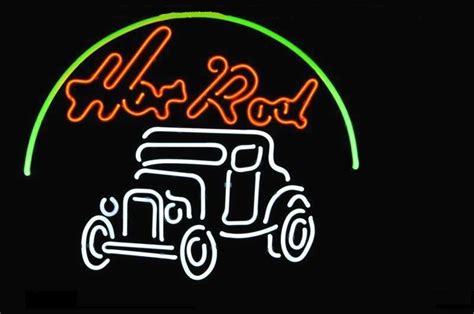Hot Rod Auto Car Neon Sign DIY Neon Signs