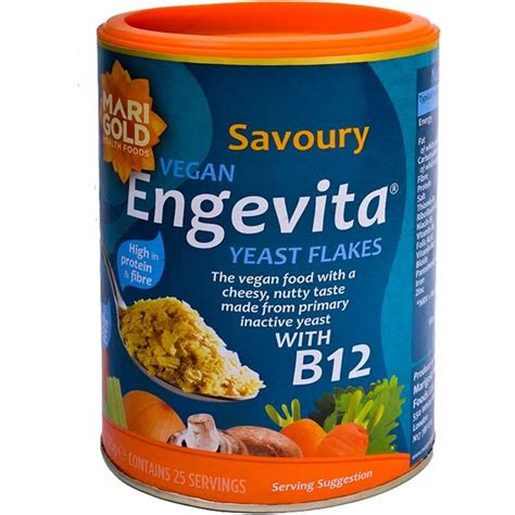 Engevita Yeast Flakes With Vitamin B Organic Gluten Free And Vegan