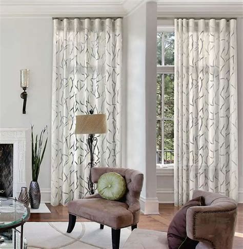 Geometric Pattern Sheer Curtain Fabric CETARA Ciesse Tendaggi Srl