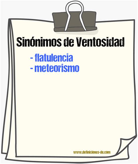 Sinonimo De Ventos - Sinónimos de «ventosidad»