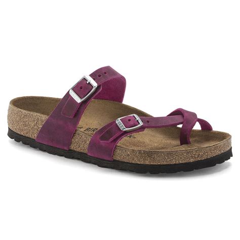 Mayari Oiled Leather Festival Fuchsia Birkenstock