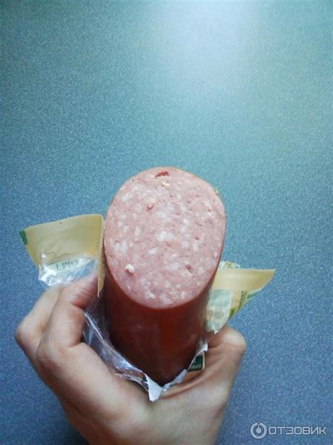 Отзыв о Колбаса варено-копченая Галерея вкуса "Ореховая" | Маме понравилась