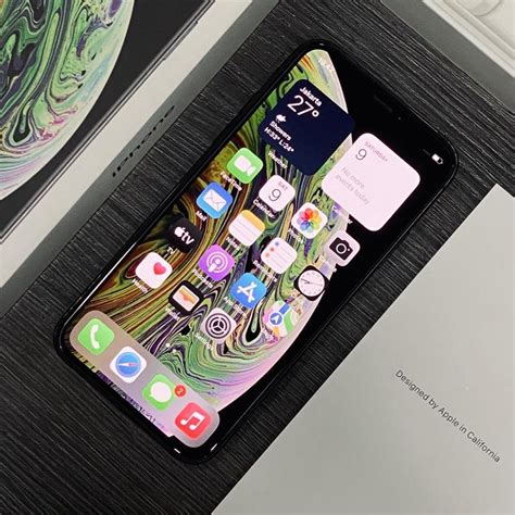 SECOND IPhone XS 512Gb Gray Mulus Full Set Original BH 100 Telepon