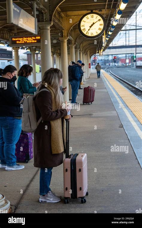 Lancaster Amtrak train station in Lancaster PA Stock Photo - Alamy