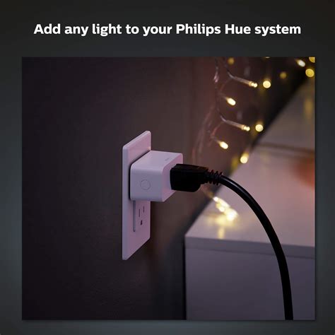 Snapklik Philips Hue Smart Plug White 2 Pack Turns Any Light