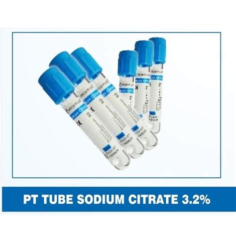 PT Tube Sodium Citrate 3 2 For Laboratory At Rs 5 50 Piece In Chennai