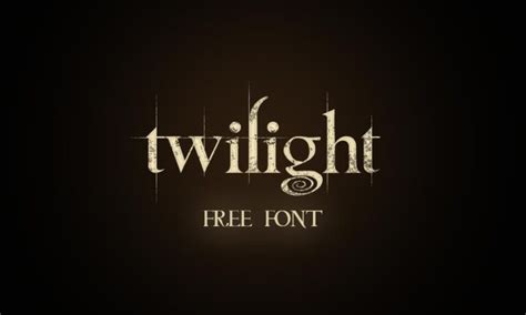 Twilight Font | Polar Vectors