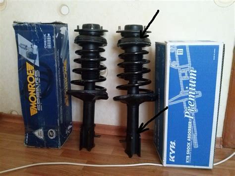 Метка седла пружины передней стойки. — Daewoo Leganza, 2 л, 1998 года ...