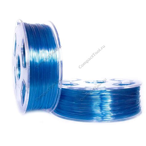 Филамент Geek Filament PETG Blue sky Transparent Голубой 1.75 мм купить ...