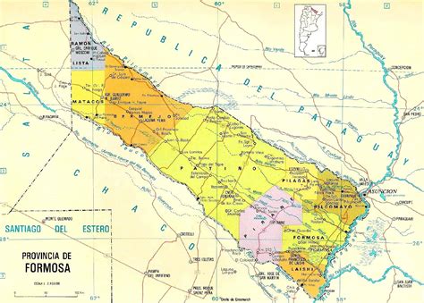 O Que Significa Formosa - Mapa de Formosa - Mapa Físico, Geográfico, Político, turístico y Temático.