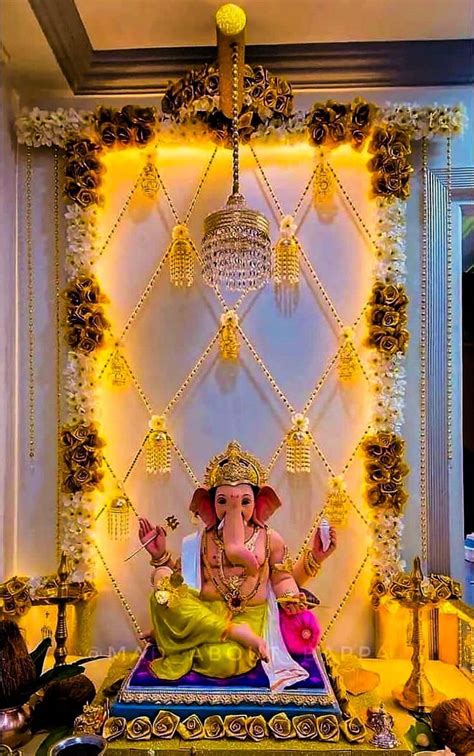 15 Unique Ganpati Decoration Ideas At Home 2023 To Make Your