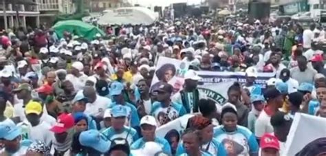 Solidarity Walk For Tinubu Ibadan Photos And Video Politics Nigeria