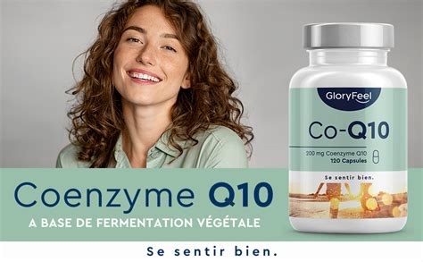 Coenzyme Q Mg Pure Capsules Pour Mois Antioxydant Fort Et