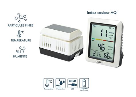 Mesureur de qualité de l air extérieur Quaelis 14 AIC International