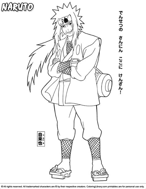 Naruto Face Coloring Coloring Pages