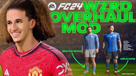 Fc24 Wzrd Overhaul Mod 60 Faces Added [boots Socks Tapes Career