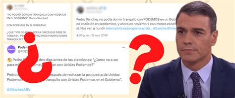 Qué Dijo Pedro Sánchez Y Qué No Sobre “dormir Tranquilo” Con Ministros