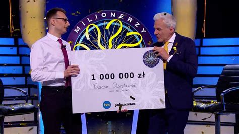 Milionerzy Tomasz Orzechowski wygrał milion złotych Kim jest