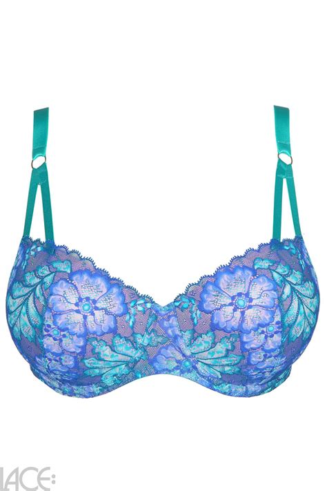 Primadonna Twist Morro Bay Balcony Bra E H Cup Lace Lingerie