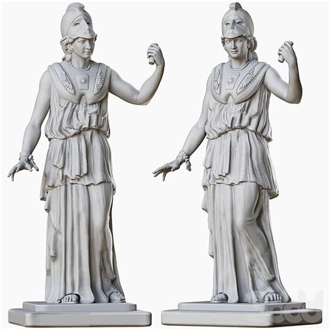 Афина скульптура - Скульптуры - 3D модель