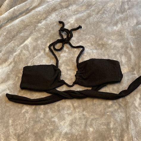 Somerfield Swim Swim Somerfield Swim Black Bikini Top Poshmark