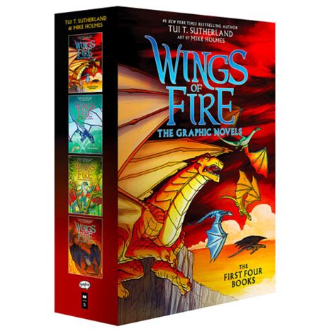 Wings Of Fire The Graphic Novels Box Set By Tui T Sutherland Box Set