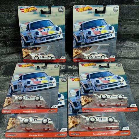 Jual Hot Wheels Porsche 934 5 Thrill Climbers Original SNI Shopee Indonesia