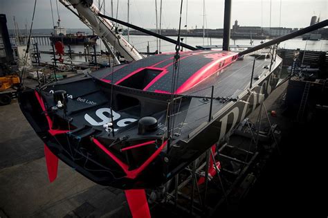 Hugo Boss est à l eau focus sur le nouvel IMOCA d Alex Thomson plan