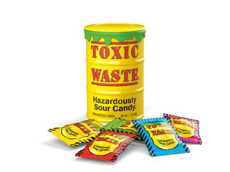Can you handle the sour? I Toxic Waste Sour Candy I Toxic Waste Yellow ...