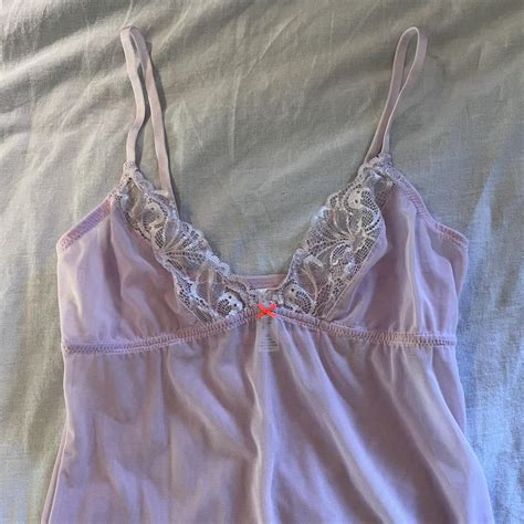 Pink See Through Lingerie Slip Dress Has A Really Depop