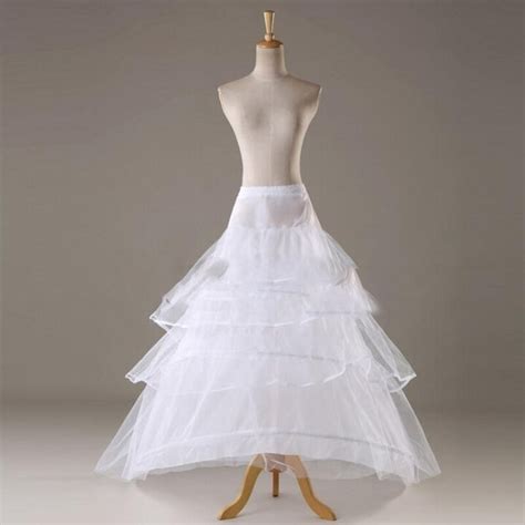 Tulle Crinoline Petticoats Voor Trouwjurk Hoepel P Grandado