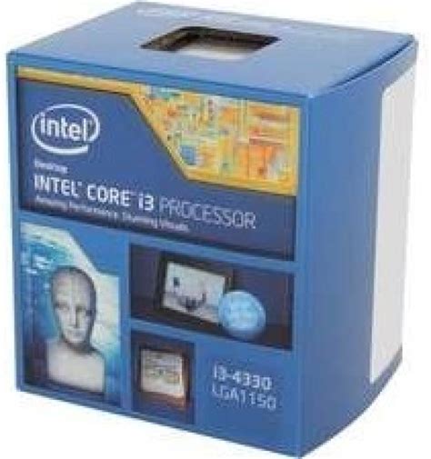 Intel I3 4330 4th Generation 3 5 Ghz Lga 1150 Socket 2 Cores Desktop Processor Intel