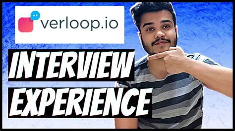 Verloop Io Interview Experience Verloop Io Interview Process Youtube