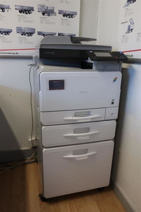 Multifunktionsmaskine Ricoh Aficio Mp C Spf Auktionshuset Dab A S