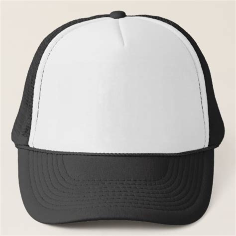 Blank hat template | Zazzle